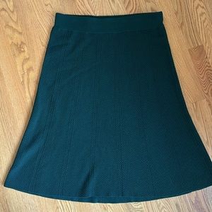 Ann Taylor knit A-line skirt